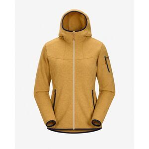Arc'teryx Women's Hooded Jacket in Mustard Yellow